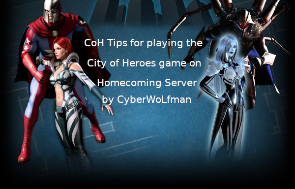 CoH Tips for Homecoming Server