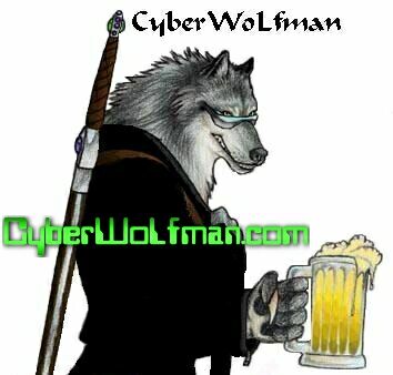 What?  You never saw a werewolf drinking a liter of ice-cold beer before?  ;-)